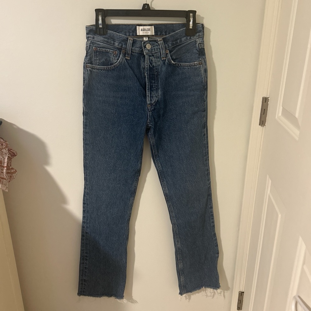 Agolde Classic Blue Jeans